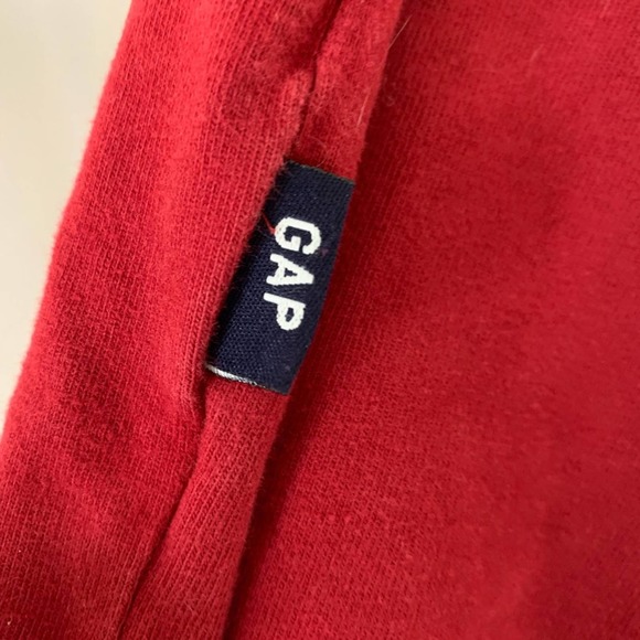 Boys Gap KIDS Vintage Sweatshirt Top, Size Large, Red, Blue, Cream, Long sleeves - Picture 5 of 7